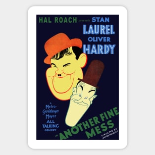 Laurel & Hardy Sticker